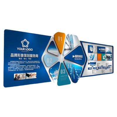塑造未来感 企业高级文化墙与立体科技主题走廊的设计经略
